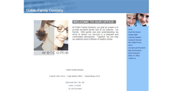 Desktop Screenshot of dublinfamilydentistry.com