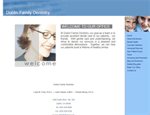 Tablet Screenshot of dublinfamilydentistry.com